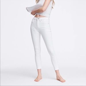 Like new Rag & bone high-rise ankle skinny jeans
